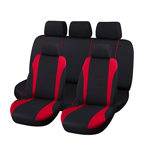 Red Seat Covers & Supports Car Seat Cover Universal Covers Rear Seat