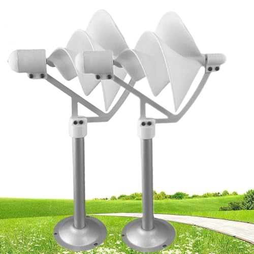 Generatore eolico verticale a micro turbina LED da 10 W per uso domestico - Unità di energia rinnovabile compatta, 1 pezzo