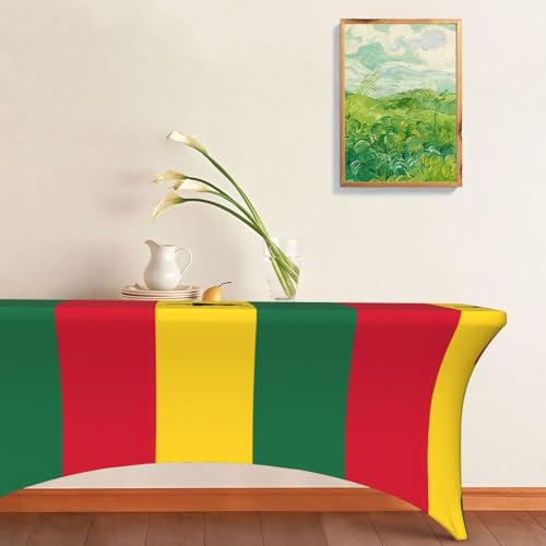 Housse de table Ghana 1,8m en élasthanne extensible EdWal - 6