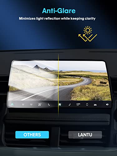 Lantu Car Screen Protector For 2021 2022 2023 Chevy Tahoe Suburban& Gmc Yukon Accessories 10.2 Inch Navigation Tempered Glass Touchscreen Protector Foils (Lt, Rst, Z71, Premier, High Country) #TOP2