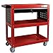 Wózek narzędziowy Wózek narzędziowy Trójwarstwowy regał magazynowy Szafka szufladowa Wózek warsztatowy Skrzynie narzędziowe (kolor: czerwony B, rozmiar: 35x70x76cm)