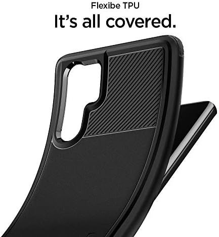 Spigen Rugged Armor Case Compatible with Huawei P30 Pro - Matte Black