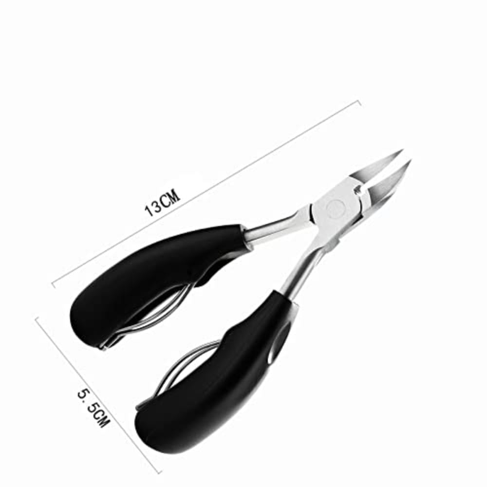 Toenail Clippers Nail Cutters Stainless Steel Pedicure Paronychia Tools Ingrown Cuticle Edge Cutter Scissor — view 2