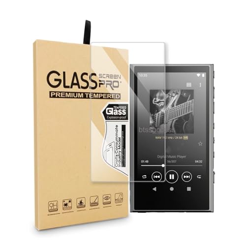 Image of 9H Scratch-Proof Premium Front LCD Screen Protector Guard Tempered Glass Protective Film for Sony Walkman NW-A300 Series NW-A306 NW-A307 (1pc)