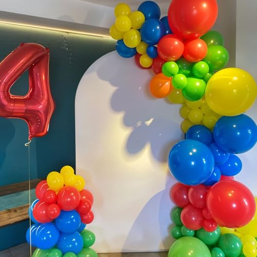 Ballons rouges verts bleus de qualité pour éviter les éclatements