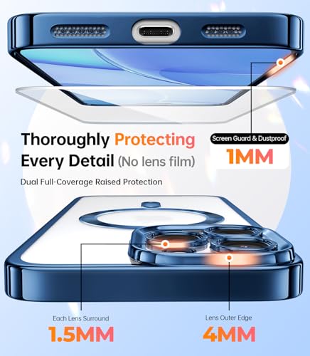 Coque iPhone 16 Pro Max antichoc MagSafe protection écran verre