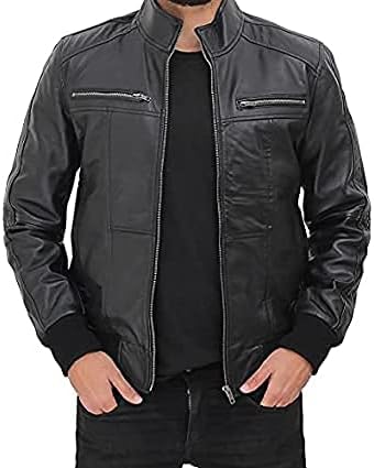 amazon leather jacket price