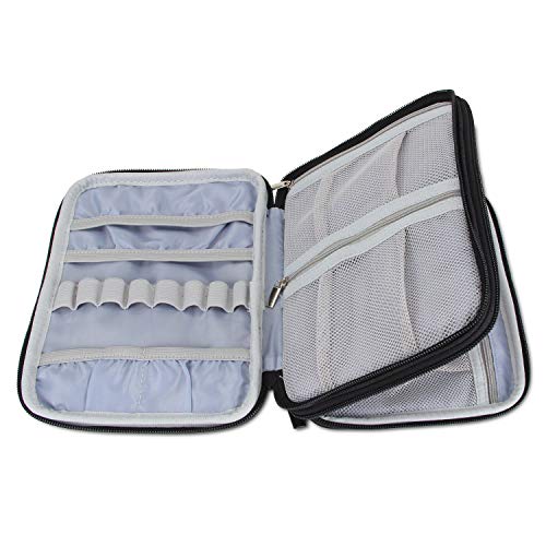 image for Damero Crochet Hook Case, Travel Storage Bag for Swing Crochet Hooks, 