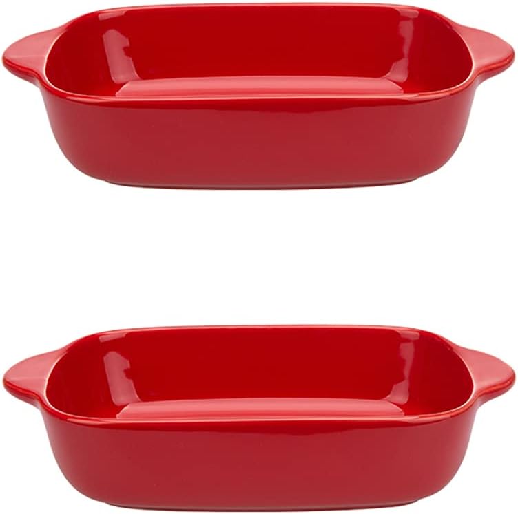 Ceramics Baking Dishes ceramic dishes bakeware Ceramic Dish 8.8 Inches Pie Pan Porcelain Oven Dishes Pie Plate Non-Stick (B)