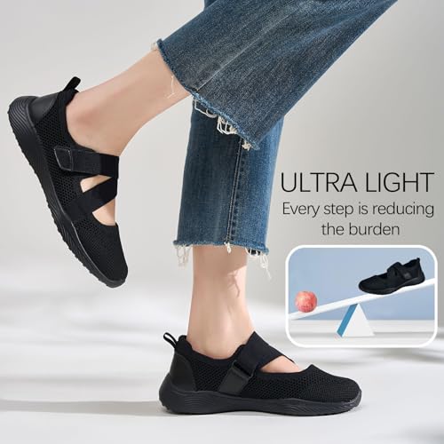 Womens Walking Shoes Diabetic Shoes Adjustable Casual Orthopedic Sneakers4