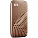 WD My Passport SSD 2 TB mobiler SSD Speicher (NVMe-Technologie, USB-C und USB 3.2 Gen-2 kompatibel, Lesen 1050 MB/s, Schreiben 1000 MB/s) Rose Gold