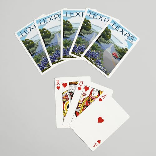 Lantern Press Texas, Baraja de 52 Cartas Póker miniatura 7