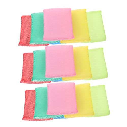 Cabilock Heavy Duty Dish Scrubber Pads Soft Sponge Pads for Dishes Kitchen Cleaning Supplies Odorless Scratch Resistant