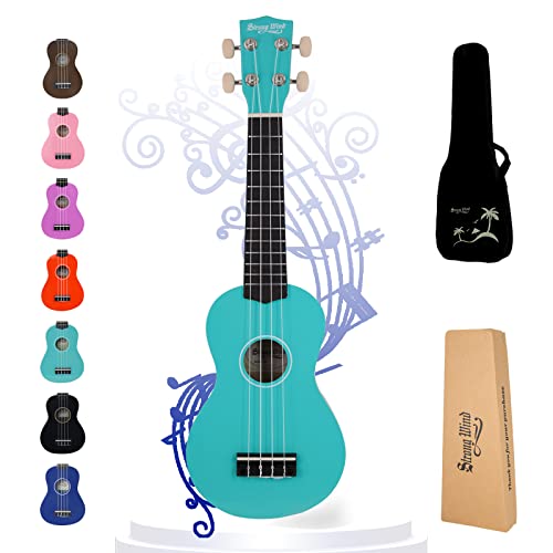 Strong-Wind-Soprano-Ukulele-21-Inch-Ukeleles-for-Beginners-4-Strings-Guitar-Ukulele-for-Adults-Teenagers-with-Gig-BagOrange