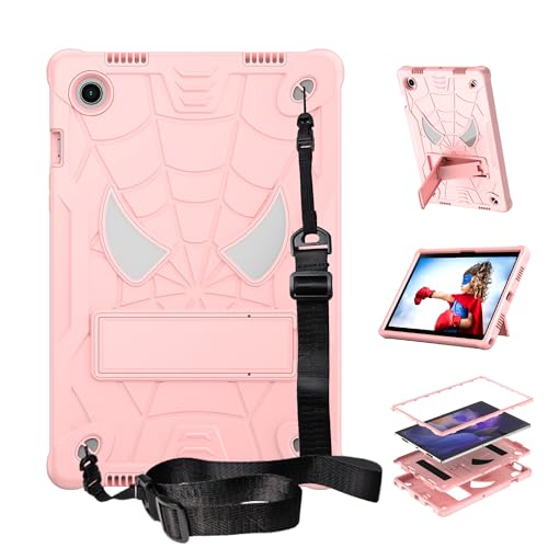 Étui Samsung Galaxy Tab A8 rose pour occuper les enfants en voiture et voyage