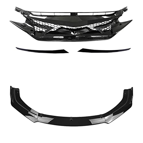 Grille de Calandre Civique Maille Avant pour Optimiser l'Aérodynamisme du Capot