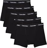 Calvin Klein Pack de 5 Calçotets Bóxer per a Home Roba Interior, Negre (Black W. Black WB), M