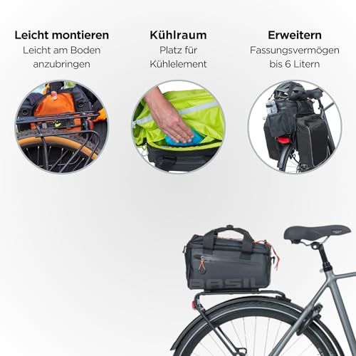 Basil Miles Tarpaulin Trunkbag MIK