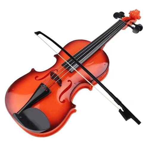 Tsawntd Violon pour Enfants 15, 4x5, 5 Pouces, Cordes réglables en Plastique pour débutant,...