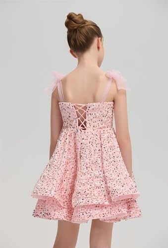 Short Sequin Homecoming Dresses for Teens Sparkle Mini Tiered HOCO Evening Party Cocktail Gown3