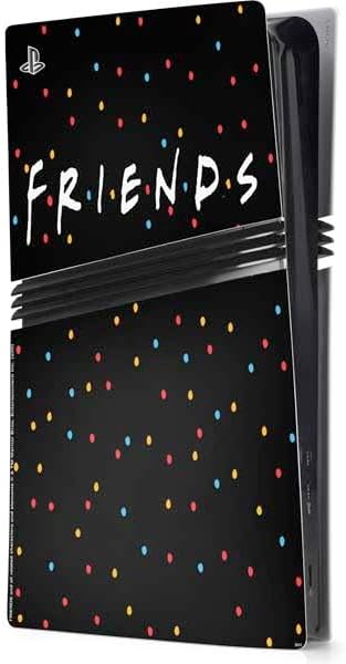 Skinit Decal Gaming Skin Compatible with PS5 Pro Console - Officially Licensed Warner Bros Classic Friends Icons Design