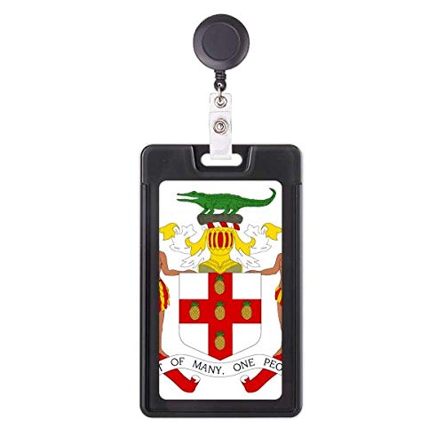 Porte-badge rétractable Jamaïque enrouleur de carte d'accès Amérique du Nord