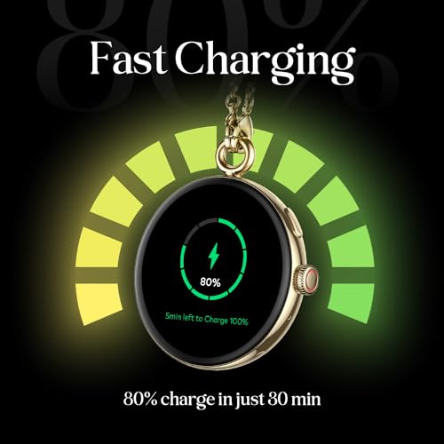 Image of itel Unicorn Smartwatch with Single chip BT Calling, 1.43 inch AMOLED Display, 500 Nits Brightness, Rotating Crown, IP68 Waterproof, 200+ Watch Faces, 100% Charging Approx 70 mins (Champagne Gold)