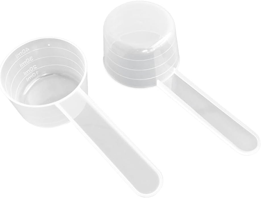 2 Piece Measuring Spoons Gram Transparent Measuring Spoon