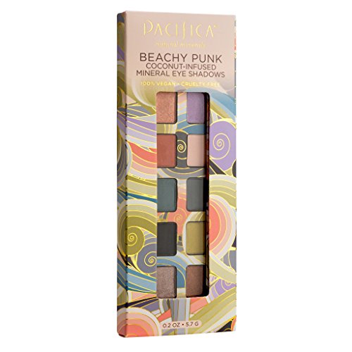 Pacifica Beauty 10 Well Eye Shadow, Beachy Punk, 0.2 Ounce