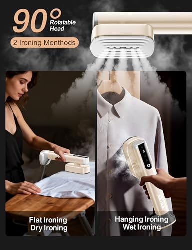 Image of Sundu Travel Steamer for Clothes, Portable Handheld Garment Steamer
