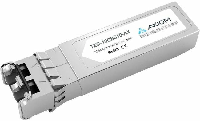 Axiom Memoria - TEG-10GBS10-AX - Transceptor Axiom 10GBASE-LR SFP+ para TRENDnet - TEG-10GBS10 - para red óptica, redes de datos - 1 red LC