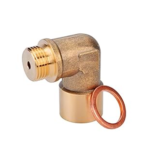 XIAOBAILONG M18 X1.5 Zuurstofsensor Lambda Extender Spacer Uitlaat 90Degree Lambda O2 Zuurstofsensor Extender Spacer