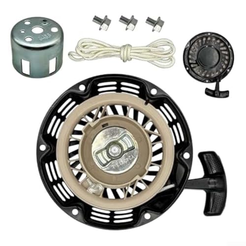 Sistema de arranque de retroceso con taza de polea compatible con motores de serie para una potencia de arranque fiable