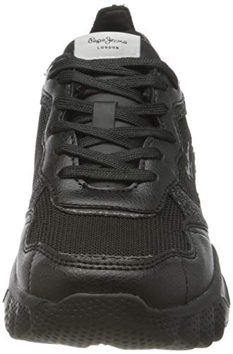 Pepe Jeans London Eccles Black, Scarpe da