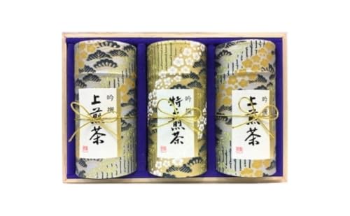 深蒸し[特上煎茶[200g×1本]・上煎茶[200g×2本]]