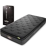 GOKUMIN マットレス シングル ポケットコイルマットレス 極厚25cm 高密度2層コイル 1305個 14層構造 高反発 低反発ウレタン エッジサポート 通気性 静音性 体圧分散 抗菌防臭 硬め ベッド 高反発マットレス 高級マットレス b01