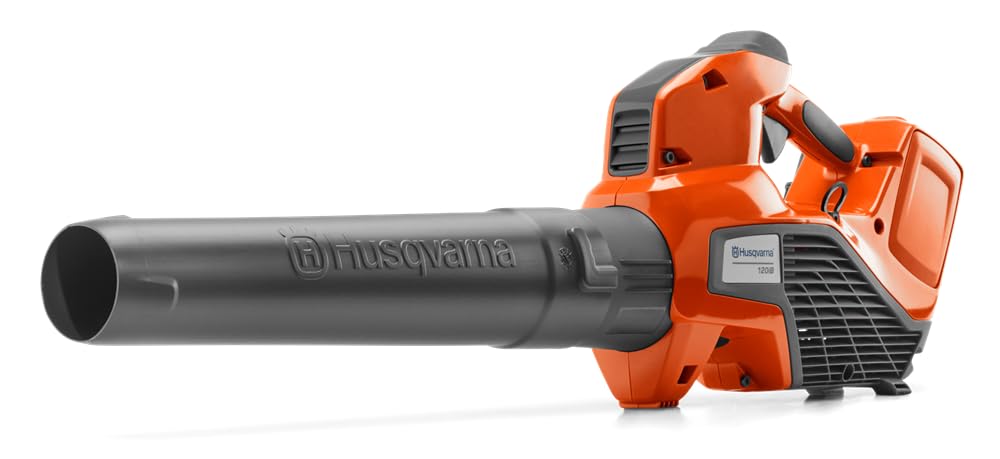 Soplador de batería Husqvarna 120iB con batería Bli20 y cargador QC80