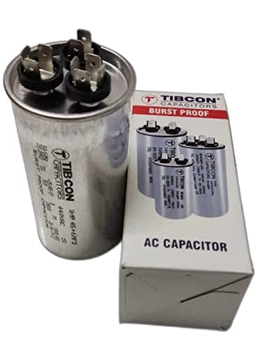 Image of M&M HARIS Mickko 45+6 MFD 440V Tibcon Capacitor for Air Conditioner (Split & Window Air Conditioners) 1 Ton & 1.5 Ton & 2 Ton Air Conditioner