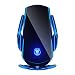 Produktbild Sodacoda Q3 Kabelloses Handy Auto Ladegerät - Halter für Apple iPhone 12/11 Pro/XS/Max/X/Xr / 8 / plus, Samsung S6 / S10 / S9 / Note 9 / S8, 5-15W alle Qi Smartphones (Blau)