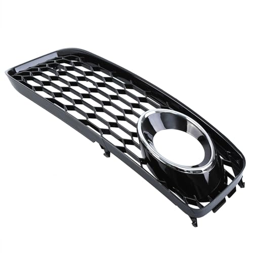 Calandre antibrouillard avant haut de gamme pour A5 SLine et S5 B8 maille hexagonale noire 2 pièces - 5