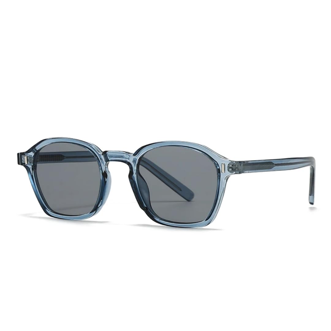 Lunettes de soleil en acrylique de qualité supérieure style rétro chic