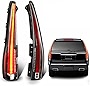 MOSTPLUS LED Tail Lights Rear Compatible for Cadillac Escalade 2007-2014 ESV Rear Lamp Assembly with Red Turn Light (Red Clear)