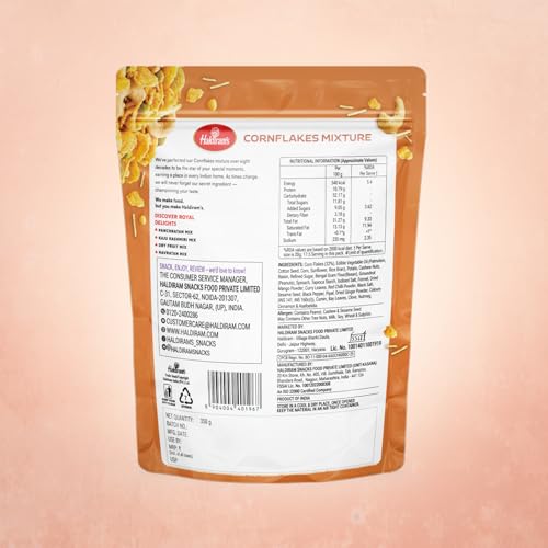Image of Haldiram's Nagpur Cornflakes Mixture, 350g