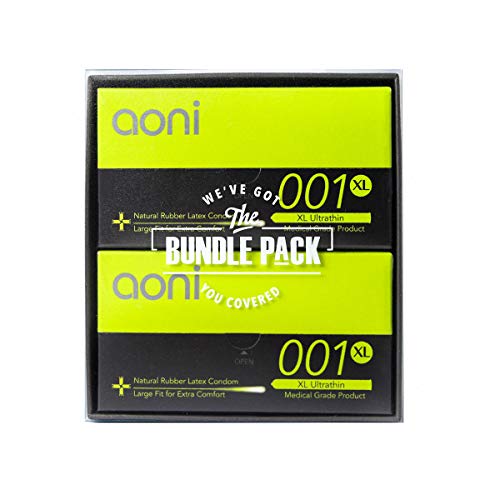 Aoni Condoms Value Pack - XL Ultrathin 001 24 PCS Bundle Pack