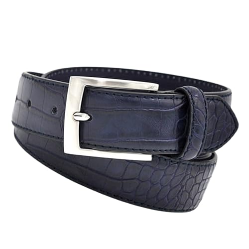 Ceinture en cuir réglable à boucle ardillon pour ajuster vos pantalons casual