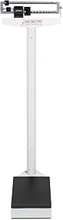 DETECTO 337 Mechanical Physician Beam Scale Without Height Rod, Dual Reading KG/LB