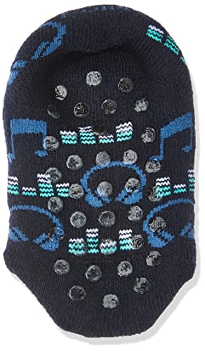 Meia Sapatilha Boneca c/Aplique (Mae e Filha), Puket, 010203068, Azul Marinho 15 a 18