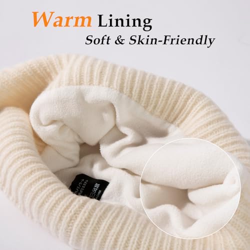 Image of TOP-EX PolarWool Merino Wool Beanie with Soft Polartec Fleece Lining