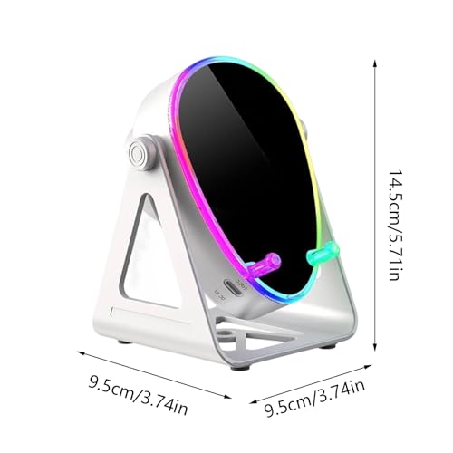 Base de sonido transparente para celular con batería de larga duración de 2000mAh 6
