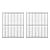 Stainless Steel Cooking Grates for Broil King 9865-54, 9221-64, Broil-Mate 165154, Grill Grid Replacement for Huntington and Sterling Gas Grill Models, 15" Grill Grates Parts Set of 2 Grids